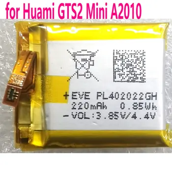 3,85 220 mah Нова батерия EVE PL402022GH за смарт часа Huami GTS2 GTS 2 Mini A2010