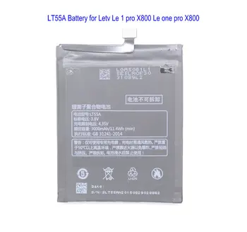 Ciszean 1x Взаимозаменяеми батерия LT55A капацитет 3000 mah батерии за мобилен телефон Letv Le 1 X800 pro Le one pro X800
