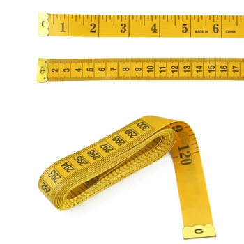 Здрава Мека 3-метрова Шевна Портновская лента за измерване на тялото, линийка за шивашки