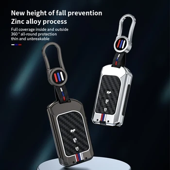 Нов метален цинк сплав + силиконов калъф за ключове от автомобил Toyota yaris vios 2/3-ключ държач за ключове