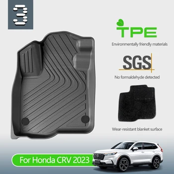 Обичай автомобилни постелки от TPE за Honda CRV 2023 Авто Водоустойчив, килим Аксесоари за интериора