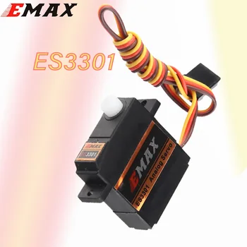1 бр. мини-пластмасов скоростна ES3301 Аналогов серво EMAX 2.2 kgf.cm/6.0 V Момент на спиране