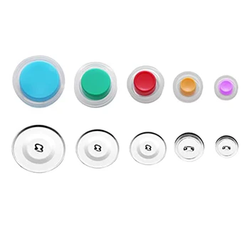 1 Комплект копчета за капак с 5 бутона и инструменти с различен размер, копчета от плат със собствените си ръце с производителя, Машина за производство на копчета