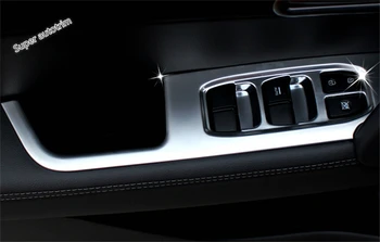 Lapetus Вътрешна Врата Подлакътник Бутон за Вдигане на Прозорец на Капак Завърши Подходящ За Hyundai Creta IX25 2015 2016 2017 ABS Аксесоари за Интериора