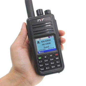 TYT MD-UV380 U/V DMR Цифрова Преносима радиостанция VHF UHF VFO APRS Професионална Любителски Двупосочна Радиовръзка С двоен режим на TDMA DMR