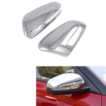 Авто ABS Хромиран калъф за огледала за обратно виждане, защитен панел за Hyundai IX25 Creta 2020 2021, ляти аксесоари