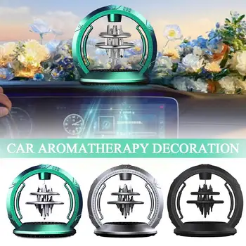 Авто Ароматни освежители за въздух, дифузор Spin, Творчески парфюми, Слънчев устойчив аромат, Украса за мъже W L0S9