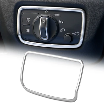Автомобилен ключ на фаровете, стикер на панела, модифицирана за Audi A3 8V 2013-2019, Интериорни Автоаксесоари