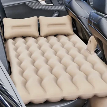 Автомобилни аксесоари Сгъваема автомобили надуваема легло от PVC, плюшено авто надуваем матрак, suv в колата, надуваеми легло за пътуване