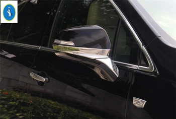 Аксесоари за автомобили Вратата Странично Крило Огледало за обратно виждане Калъф Странично Огледало Хром 4 Бр Подходящ За Cadillac XT5 2016-2021 ABS