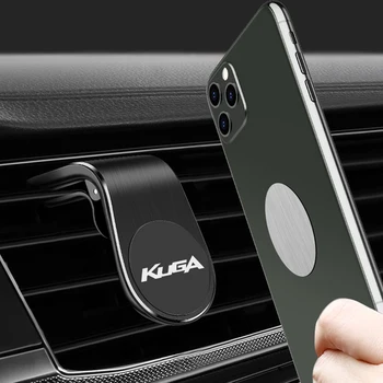 За Ford Kuga MK1 MK2 MK3 1 2 3 Магнитен Кола Телефона отдушник Магнитно Закопчаване GPS Смартфон на Притежателя на Телефона в Автомобилни Аксесоари