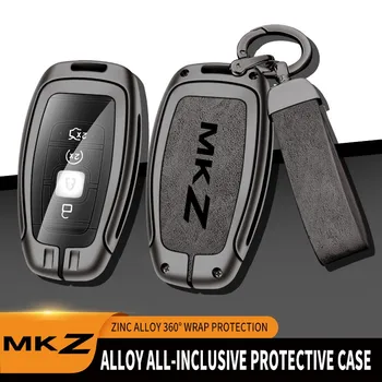 За Lincoln MKZ Прост калъф за ключове от кола с сплав 2017 2018 2019 2020, Защитна капачка за ключове от кола с дистанционно управление