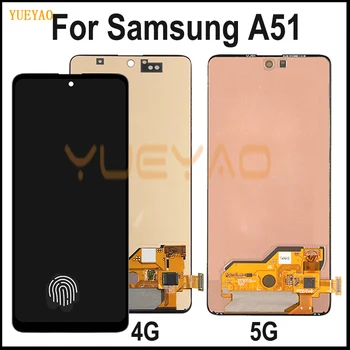 За Samsung Galaxy A51 4G LCD дисплей SM-A515F/DST SM-A515F/DSM Дисплей Смяна на сензорен екран за Samsung A51 5G A516 LCD SM-A516B/DS