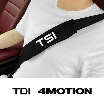 Калъф За Колан на Автомобила за Сигурност, е Защитна Подплата За Възглавници, Автоаксесоари За Volkswagen TSI TDI 4Motion Jetta, Tiguan Touareg Beetle Arteon