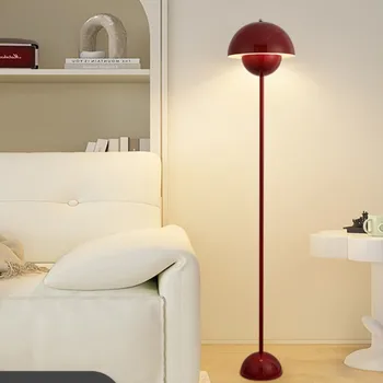 Креативен дизайн на ниши за хола спални под лампа с гъбен bouton