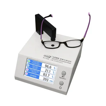 М лента спектрални лещи Linshang LS108 за очила с защита от синевы и пропусканием синьо и лилаво светлина UV400 VLT