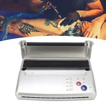 Машина за прехвърляне на шаблон татуировки, термопринтер за копиране на фигурата татуировки, шаблони за трансфер на хартиено копие за татуировщиков