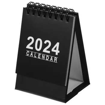 Мини настолен календар Lighthouse 2024 Офис тръба, Украшение, Малки хартиени декорации
