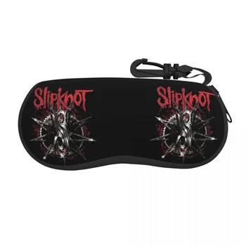 Обичай калъф за очила хеви-метъл-рок-група Slipknots Shell, калъф за очила за пътуване Унисекс, защитна кутия за слънчеви очила