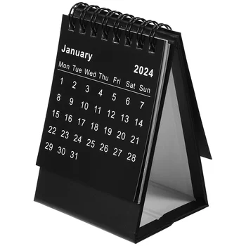 Офис настолен календар Малък Календар за 2024 година Офис настолен календар Задължителен календар