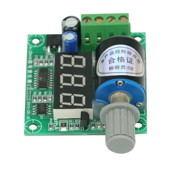 Такса модул генератор на цифров сигнал с регулируема мощност 4-20 ma DC 12V 24V 3-цифрен led дисплей