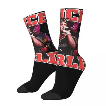 Тематичен дизайн Juice Wrld Rapper, Всесезонни чорапи, продукти за жени и мъже, нескользящие чорапи