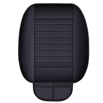 Универсален калъф за столче за кола от дишаща изкуствена кожа Подложка за автомобилни седалки въздушна Възглавница за Калъф за предна седалка на колата на BMW